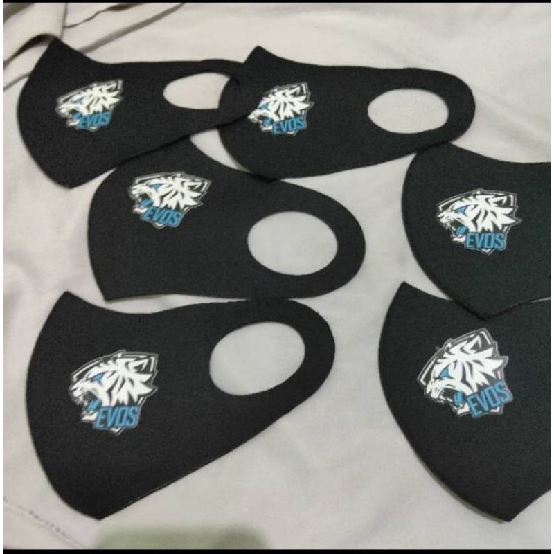 masker anak scuba sablon EVOS - SURABAYA CUSTOM