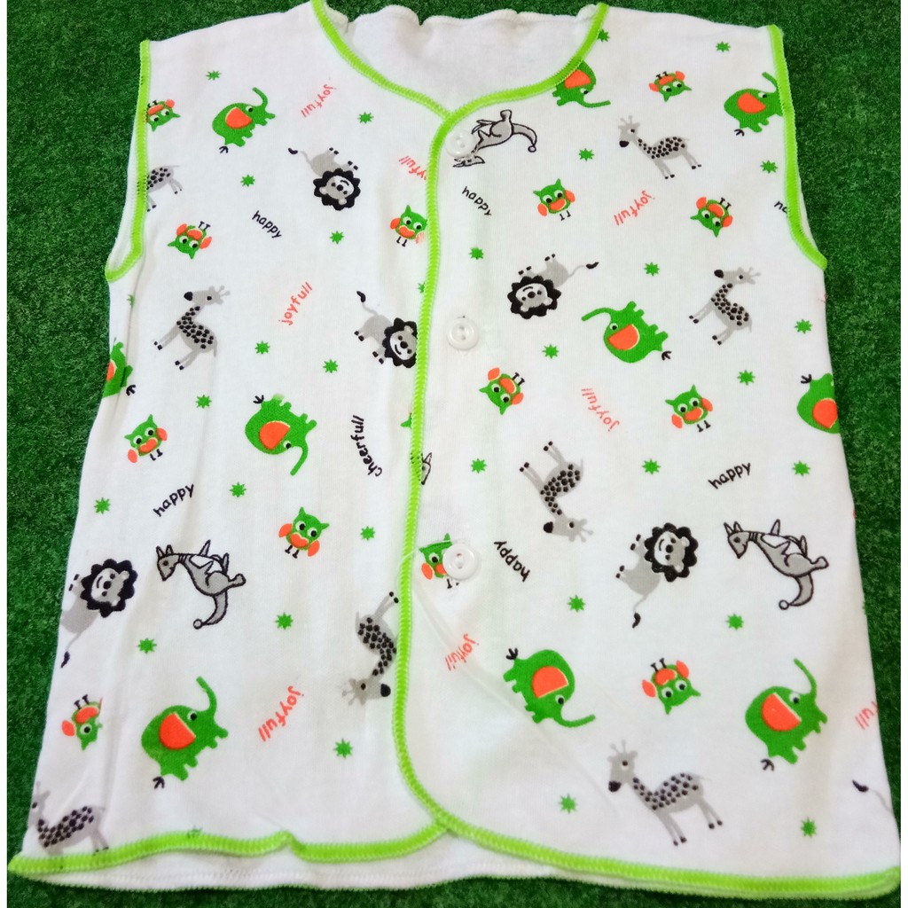 Ochi Baju Bayi Lengan Kutung SNI/Baju Rumahan Bayi/Perlengkapan Bayi New Born/Singlet Bayi-5