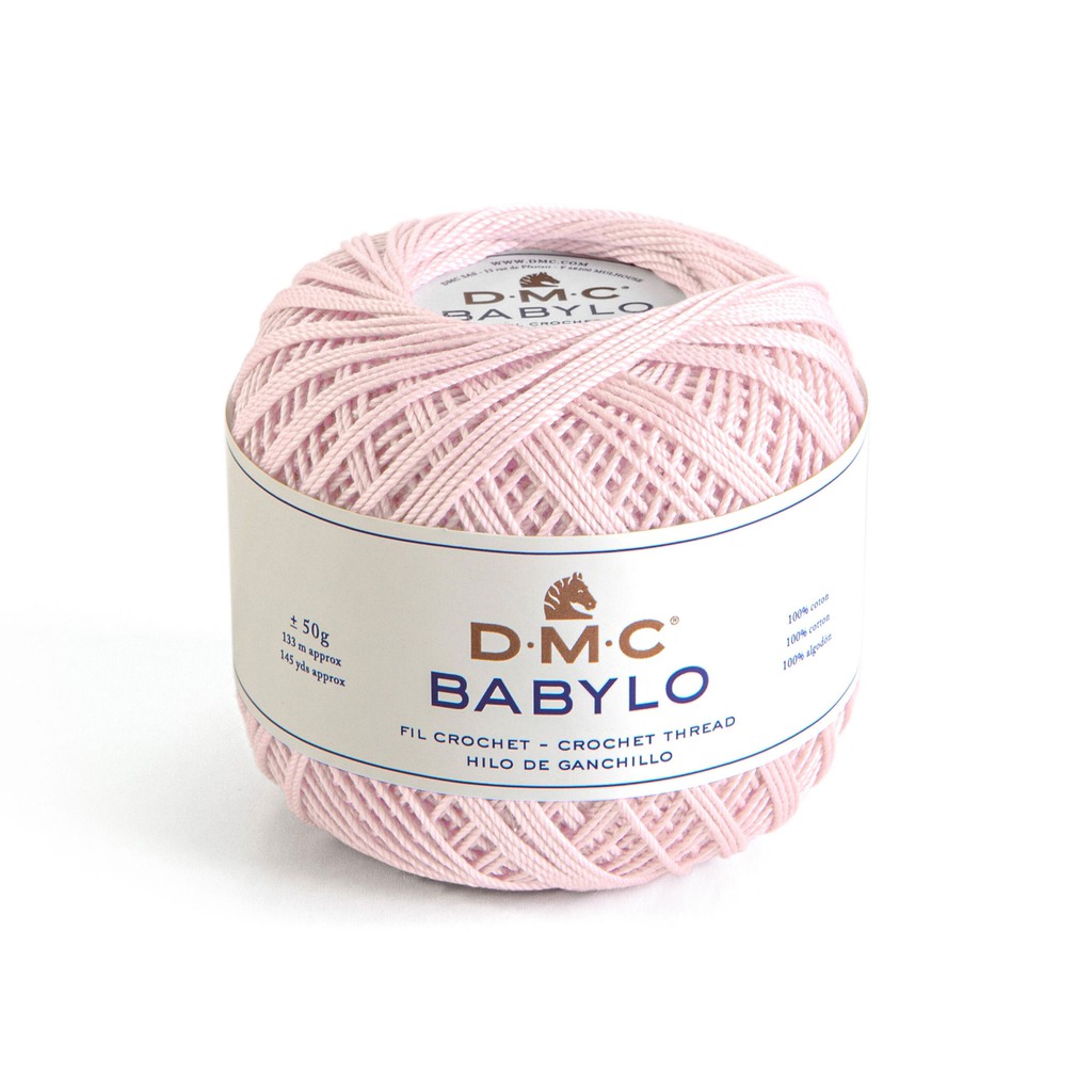 Benang Crochet DMC Babylo 50 Gram - 818 - Baby Pink