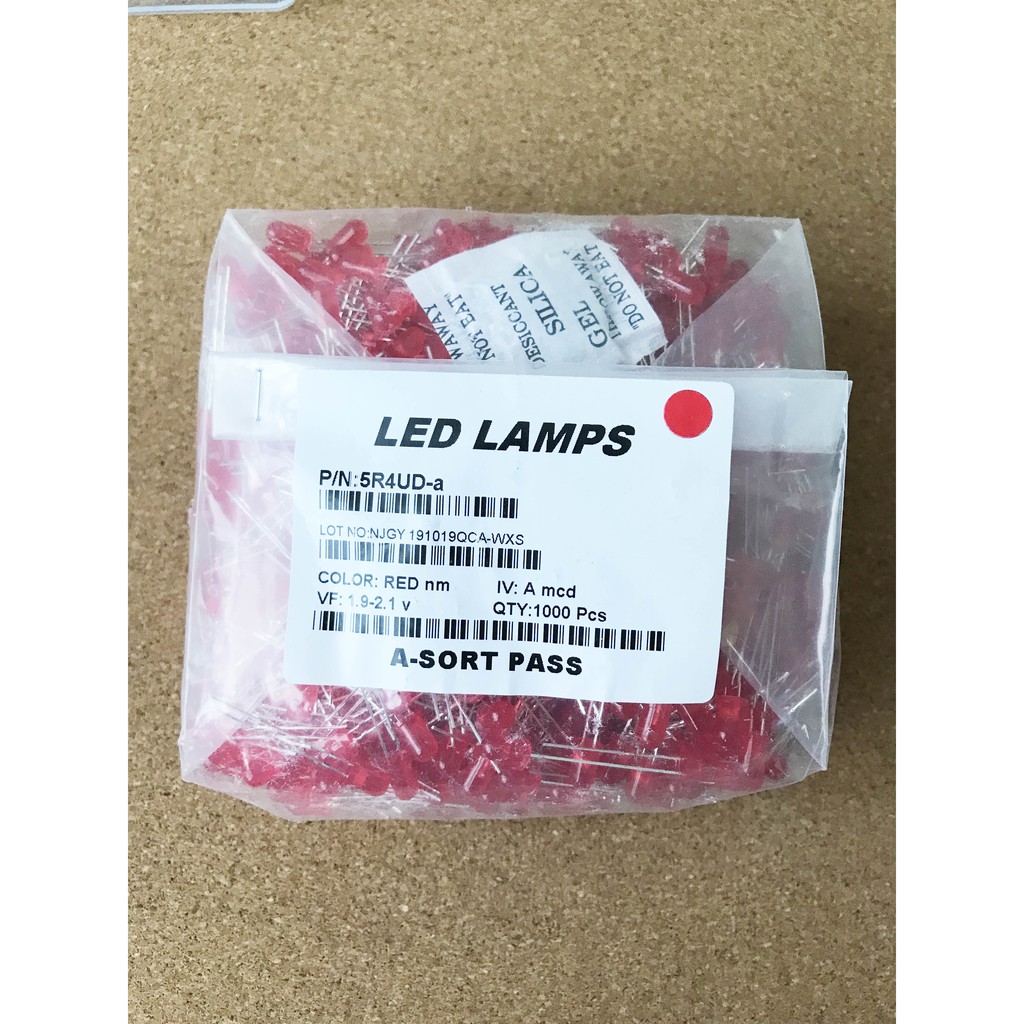 LED 5mm MERAH SUPER TERANG LED KEPALA MERAH LED KECIL