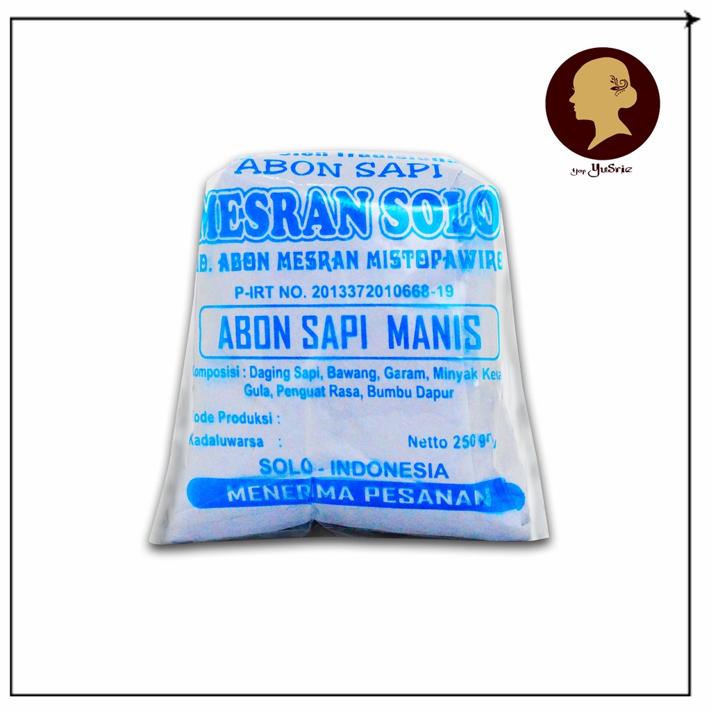 

ABON SAPI MANIS MESRAN SOLO 250g OLEH TRADISIONAL SNACK MAKANAN RINGAN CAMILAN CEMILAN BEEF FLOSS LA