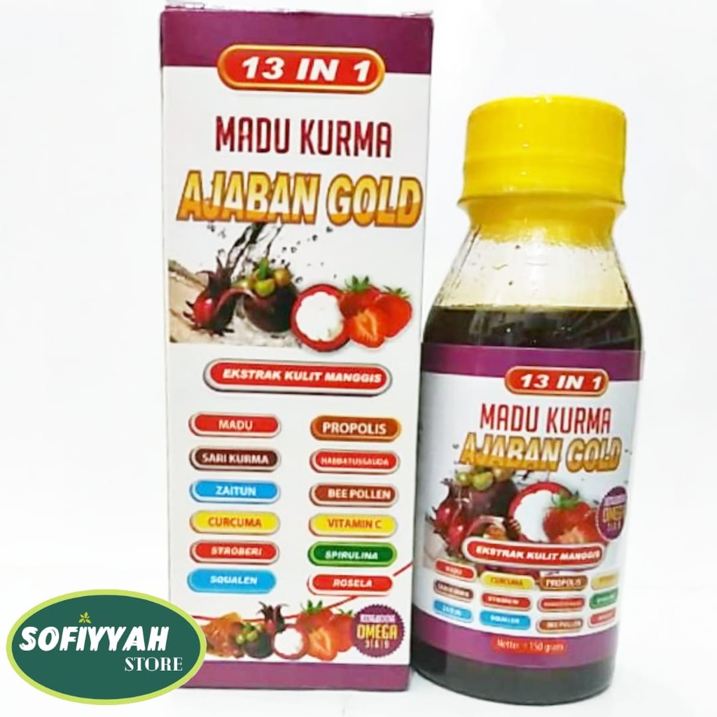 

Madu Kurma Ajaban Gold - Madu Anak 13 in 1