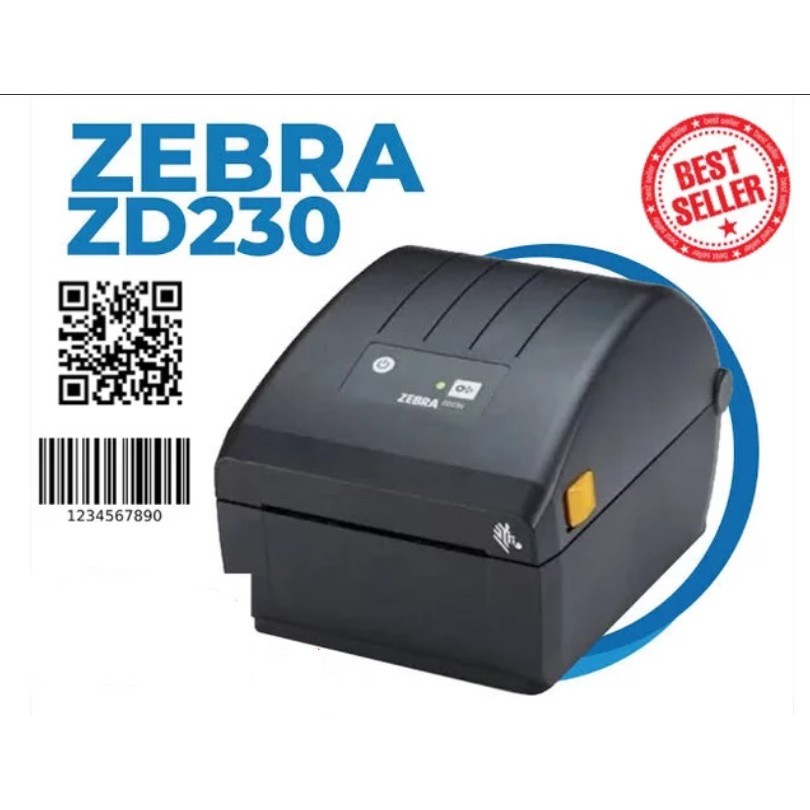 Jual Printer Label Barcode Resi Zebra ZD230 ZD230T GARANSI ORIGINAL