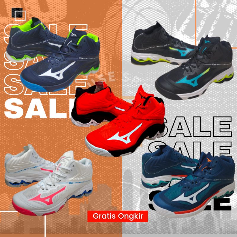 Sepatu Voli Mizuno Wlz 6 mid Premium WAVE LIGHTNING Z6 mid Qualty Premium New model sepatu voli Wlz 
