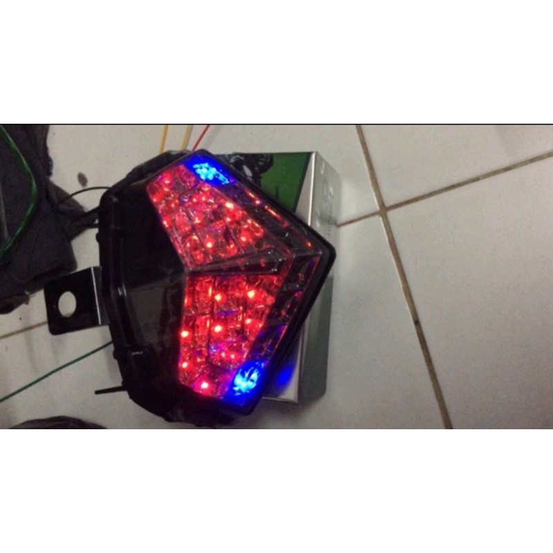 Lampu stop vixion smoke plus sen full LED, lampu stop NVA, NVL Led