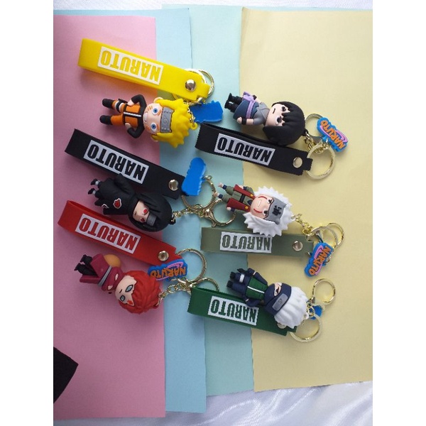 Gantungan kunci kararter Naruto - Naruto keychain (2.7)