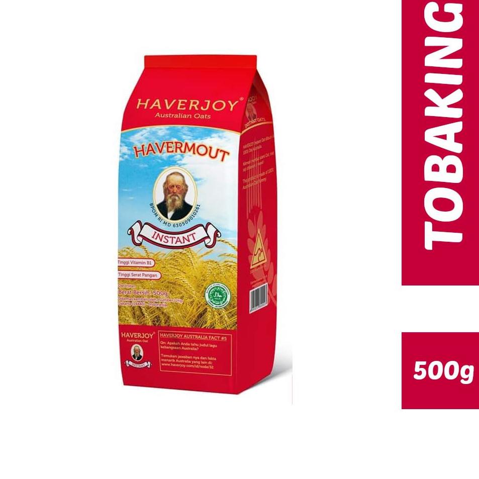 

READY HAVERJOY havermout instant 500 gr /australian oat /oatmeal terbaik