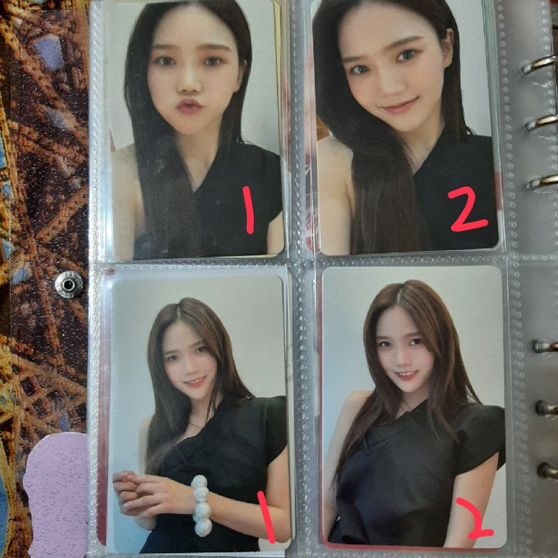 oh my girl photocard dun dun dance hyojung