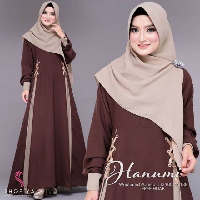 Baju gamis hanumi dress moscrep-1