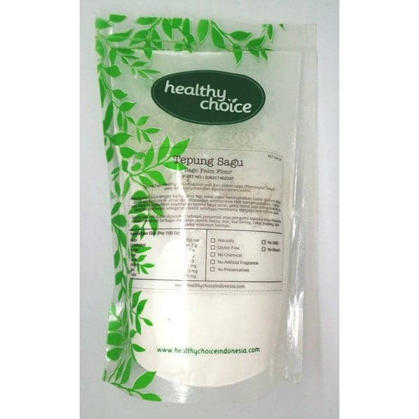 

Healthy choice tepung sagu / Tepung Sagu Alami / Pengganti Terigu