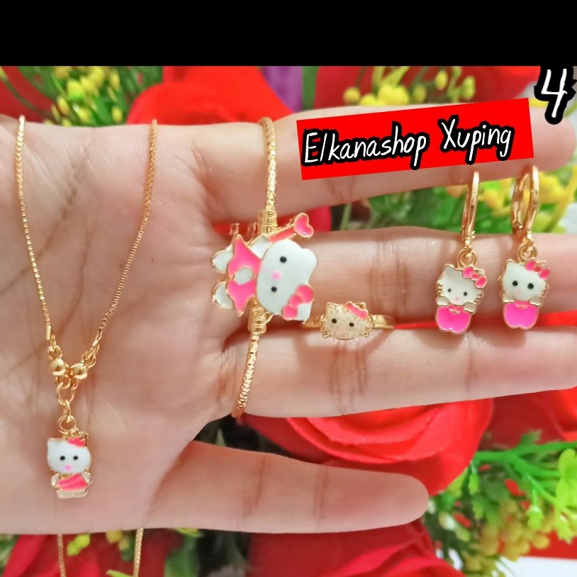 Set Anak hello kity Xuping/elkanashop