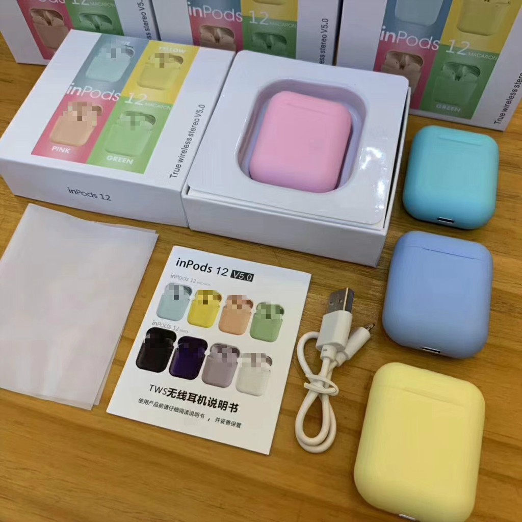 i7s Tws Wireless Earphone inpods Bluetooth 5.0  Semua Ponsel