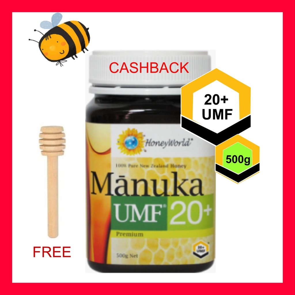 

Honeyworld manuka umf 20+ 500g
