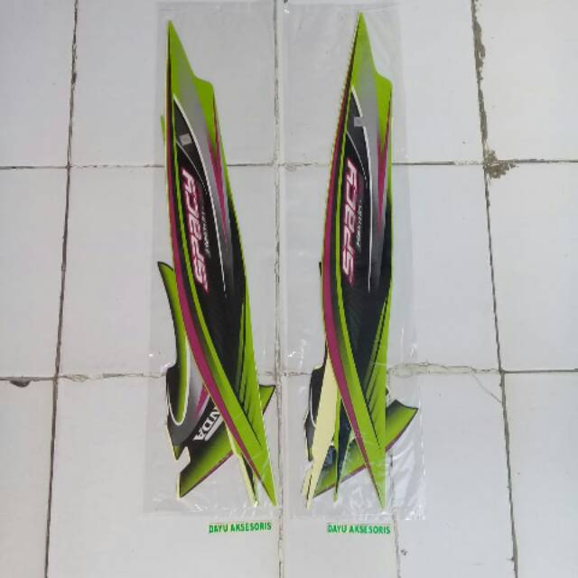 striping spacy 2011 hijau