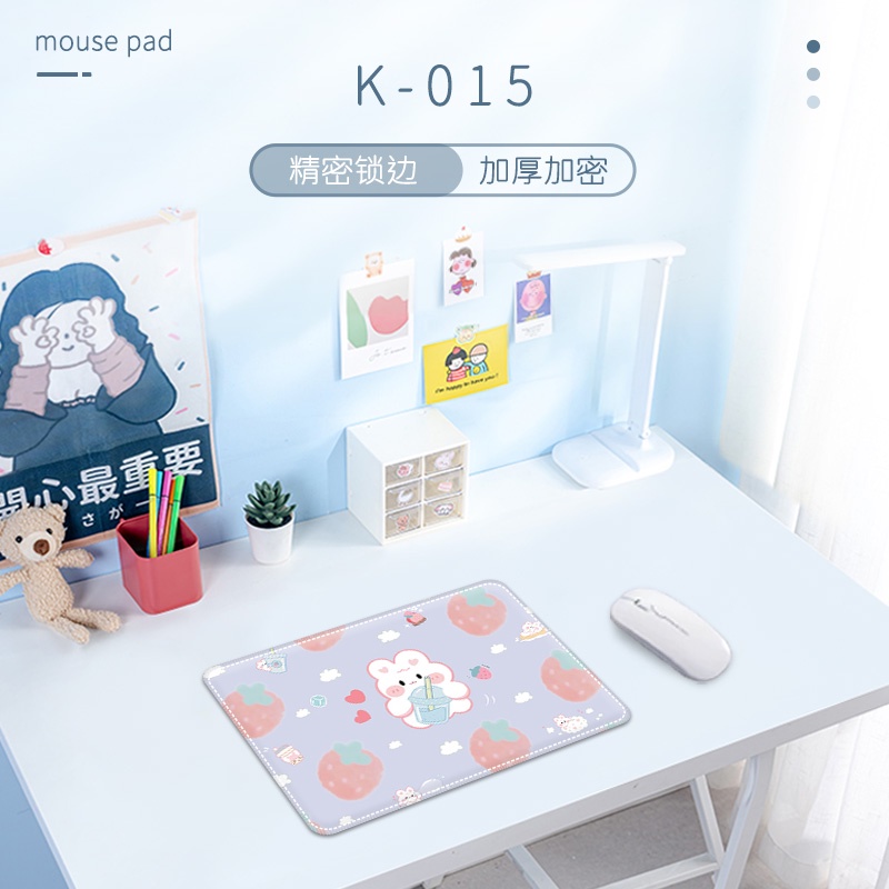 Mouse Pad Tebal Anti slip Motif Kartun Untuk Meja Komputer