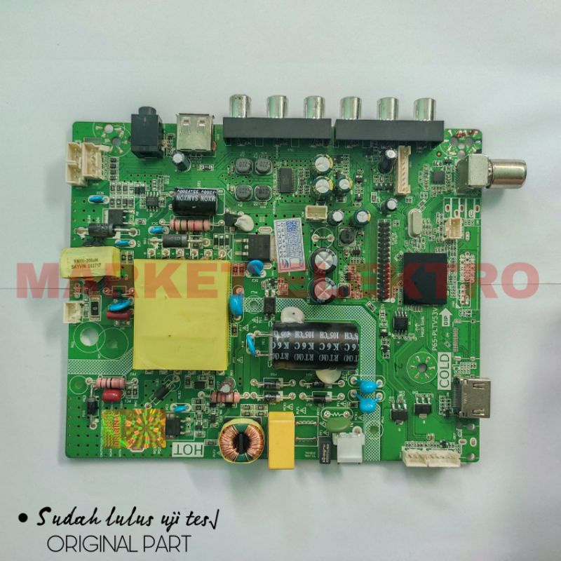 MB MAINBOARD SINGLE ORIGINAL POLYTRON PLD32D1852 PLD32T1852 PLD24D1852 PLD24T1852