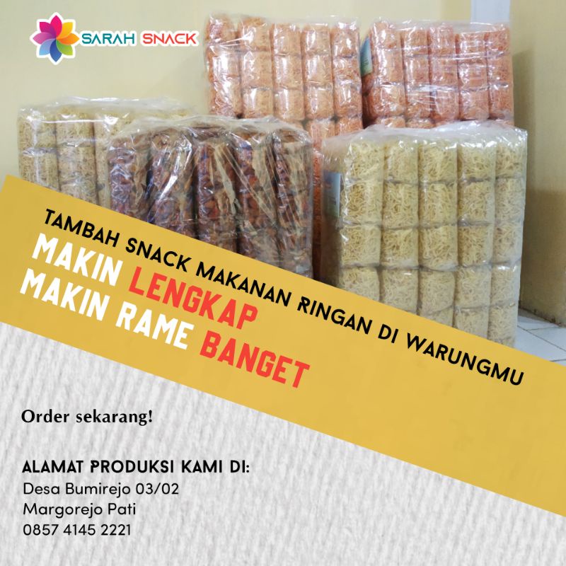 

Jajan murah enak gurih//Snack 500//Snack pedas//harga grosir