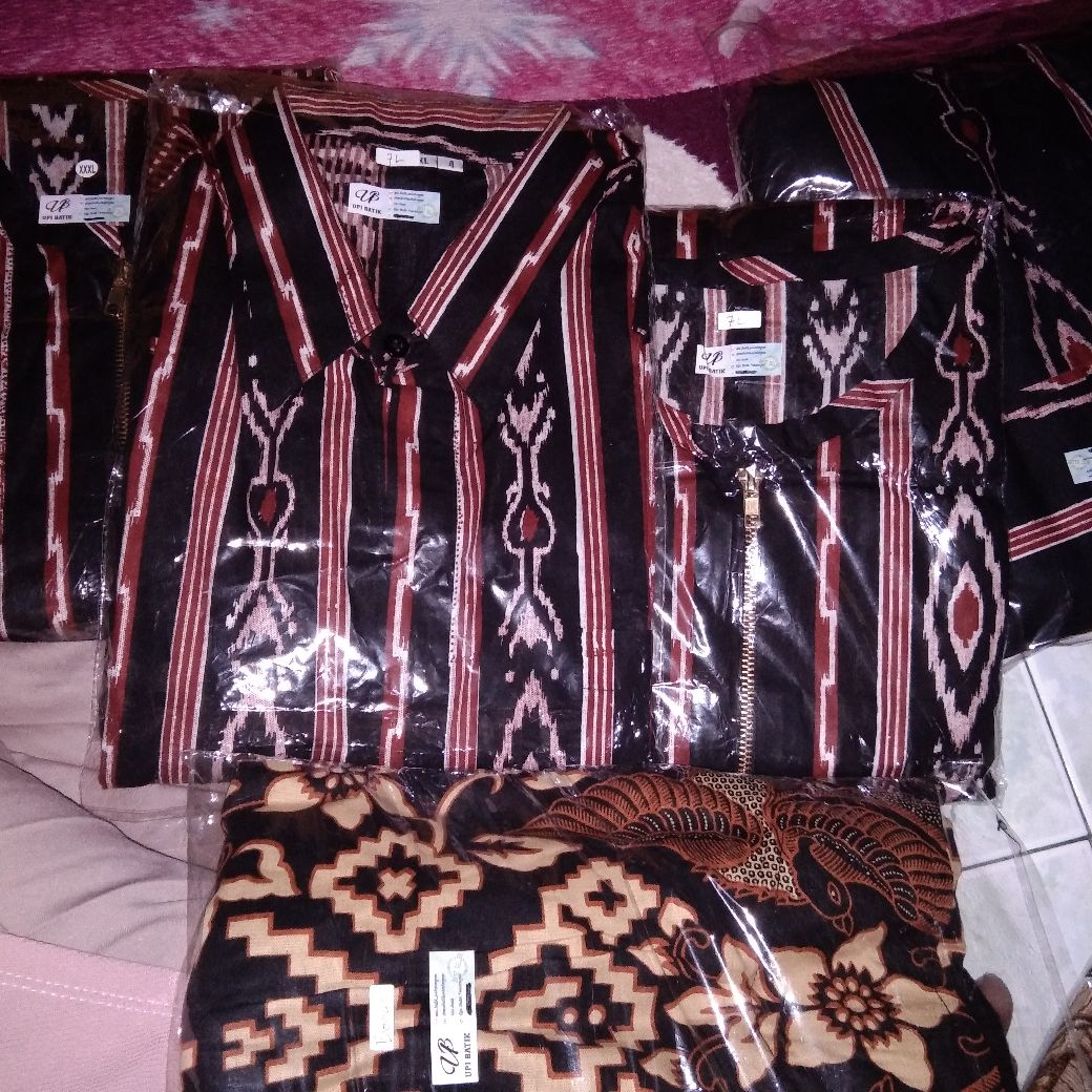 Kemeja Batik Pekalongan Premium Quality #1 | Size Jumbo | Upi Battik Pekalonngan