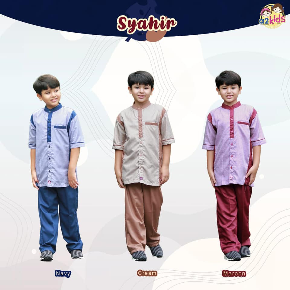 Stelan Koko Anak Cowok Syahir By A2kids