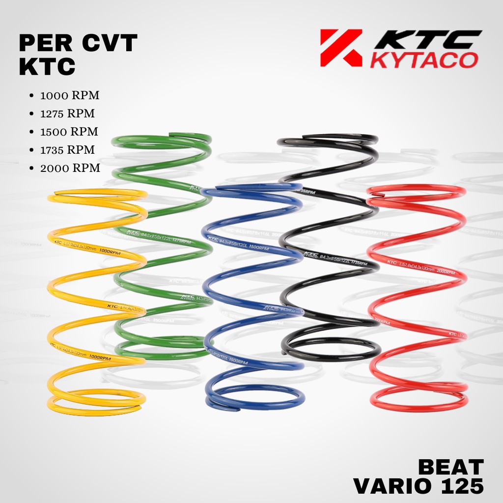 Per cvt KTC KYTACO Beat scoopy vario 125 KYTA