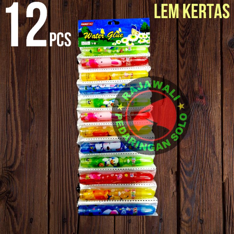 

LEM CAIR 12PCS LEM KERTAS 15ml