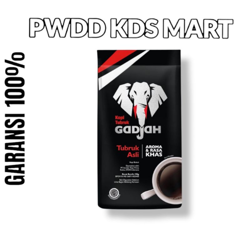 

Gadjah Kopi Tubruk Asli Pouch 150gram