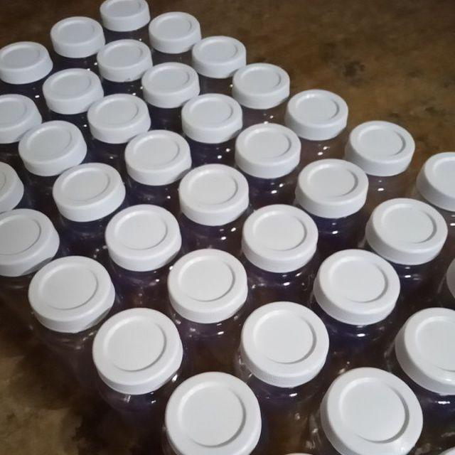 10 Botol Toples 300ml Bumbu Bubuk Sambal Plastik