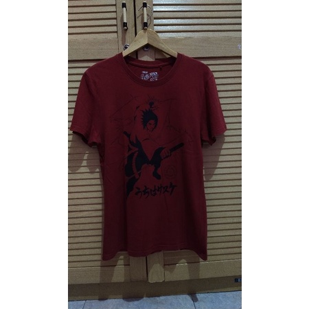 Baju Kaos Uchiha Sasuke Naruto Official