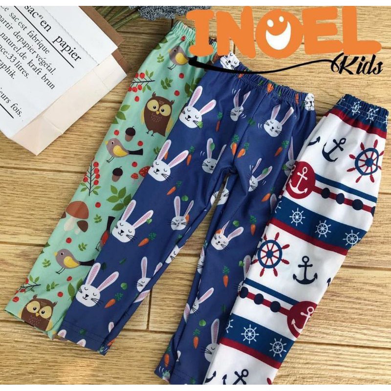 Legging Inoel Kids by Inul Daratista size M, Beli 3 Free Pouch Lucu