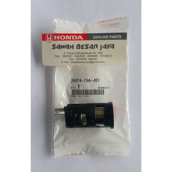 socket / soket lighter honda brio brv civic crv hrv mobilio jaz ORIGINAL Original original