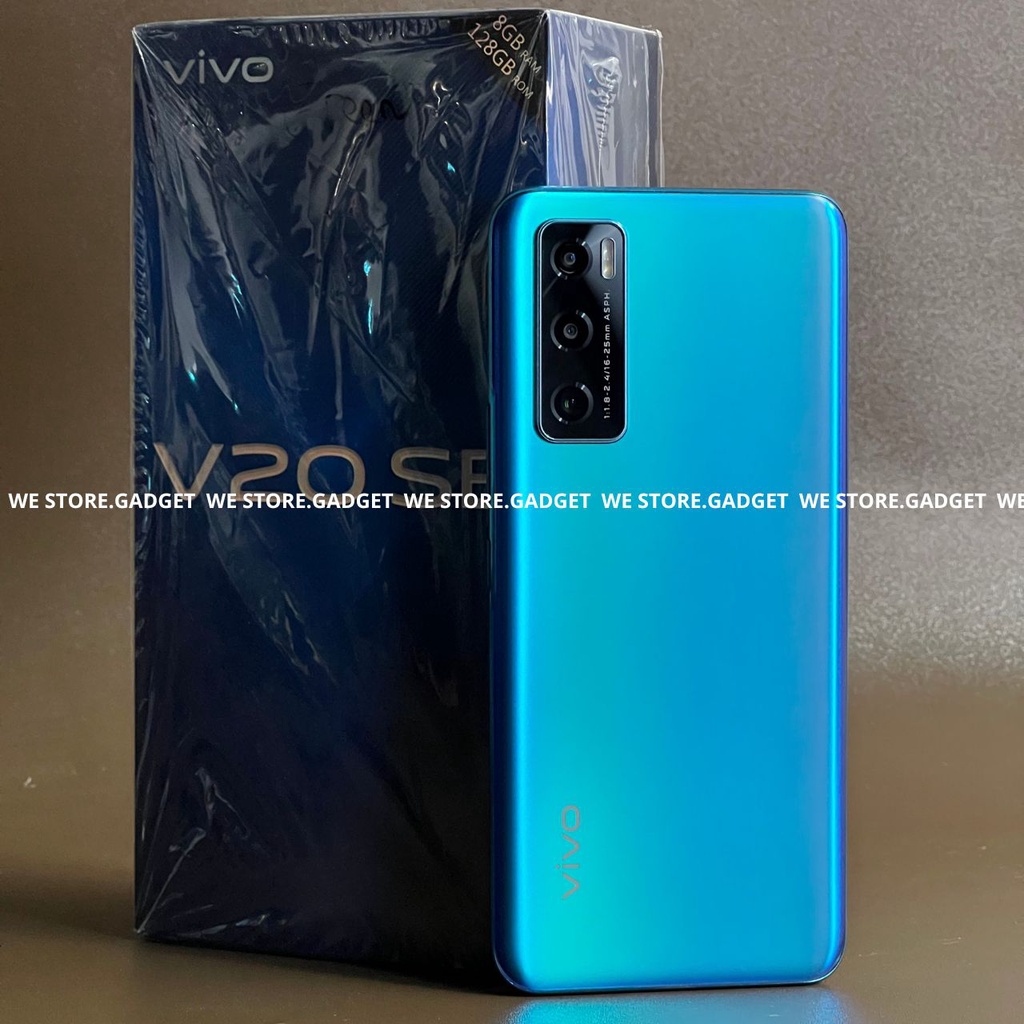 Vivo V20 SE 8/128gb Second Fullset ORIGINAL GARANSI RESMI