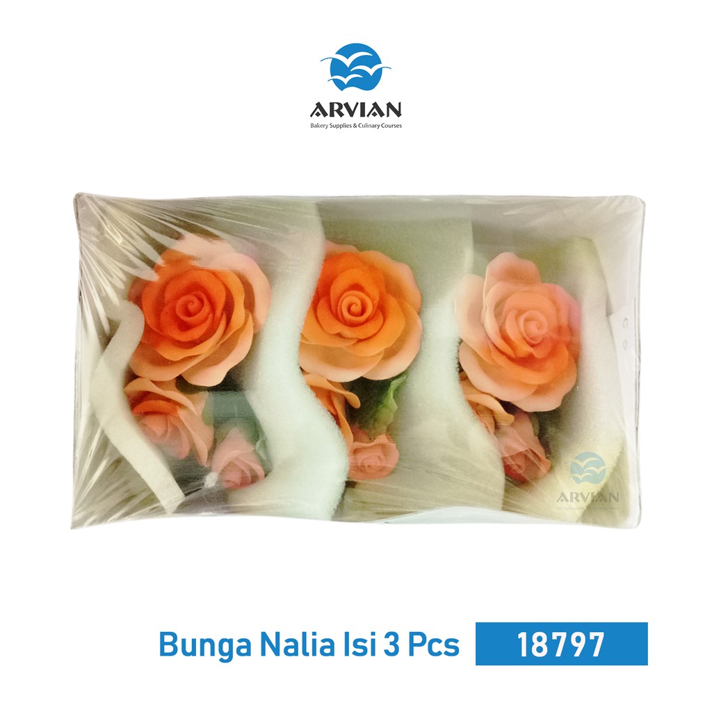 

Gumpaste Bunga Mawar Nalia Set [Instant Surabaya] - Arvian