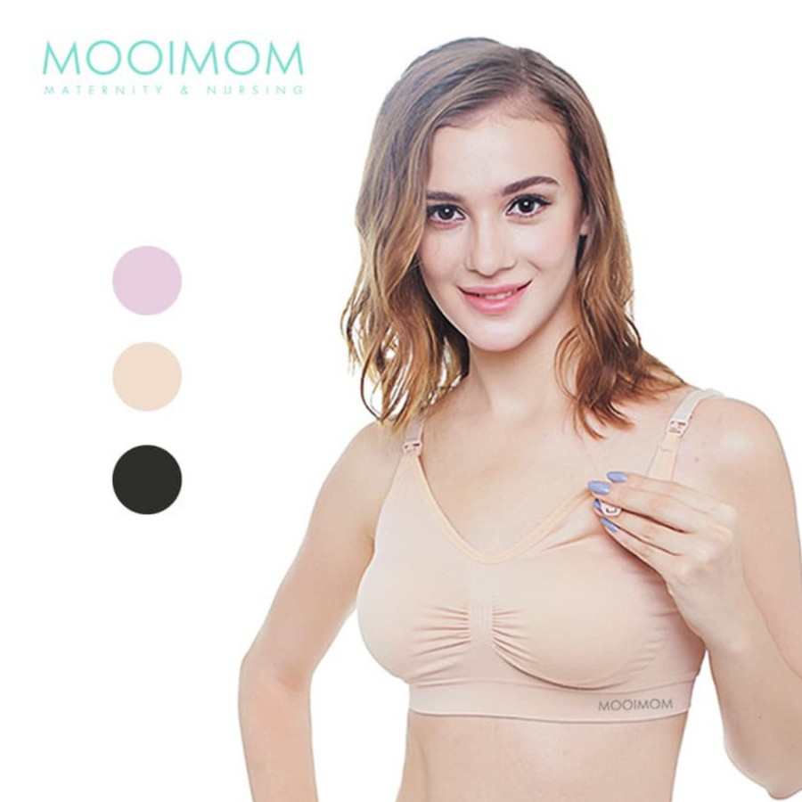 Mooimom Seamless Maternity & Nursing Bra / Bra Menyusui