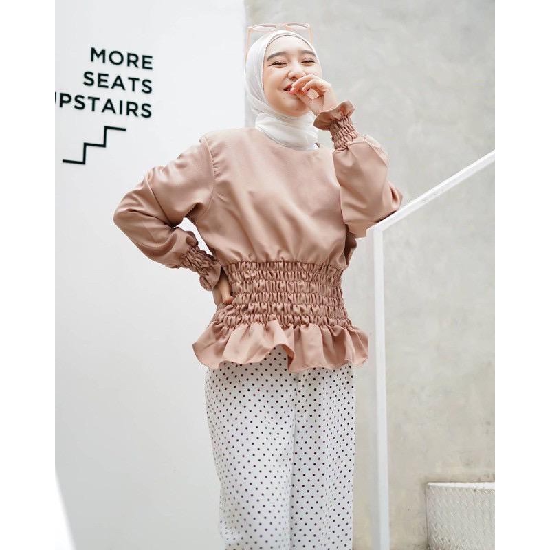 1KG MUAT 5PCS | KENDA BASIC BLOUSE HITS SELEBGRAM FASHION OOTD WANITA MASA KINI