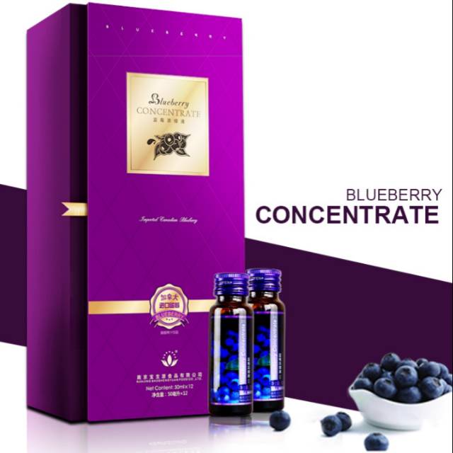 

Blueberry Consentrate