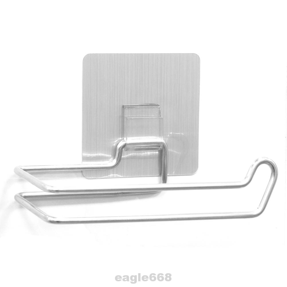 Paper Holder Stainless Steel Toilet Accessories Bathroom Hanger Kitchen Shopee Indonesia