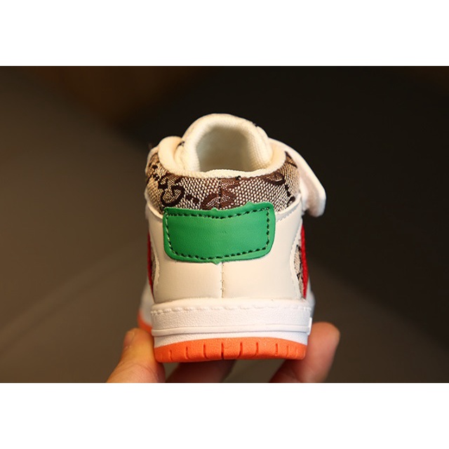 Bestseller Sepatu Sneakers SEMI BOATS Anak Anak Laki Prempuan GUCCI tapak OREN