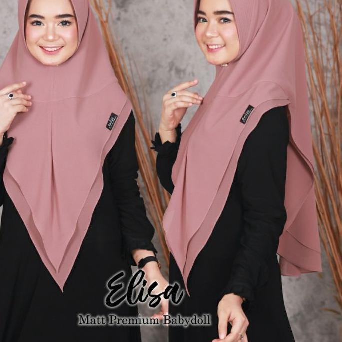 Kekinian KHIMAR ELISA ORI AWLIYA COLLECTION ALIYAR /AWLIYA HIJAB  TERLARIS