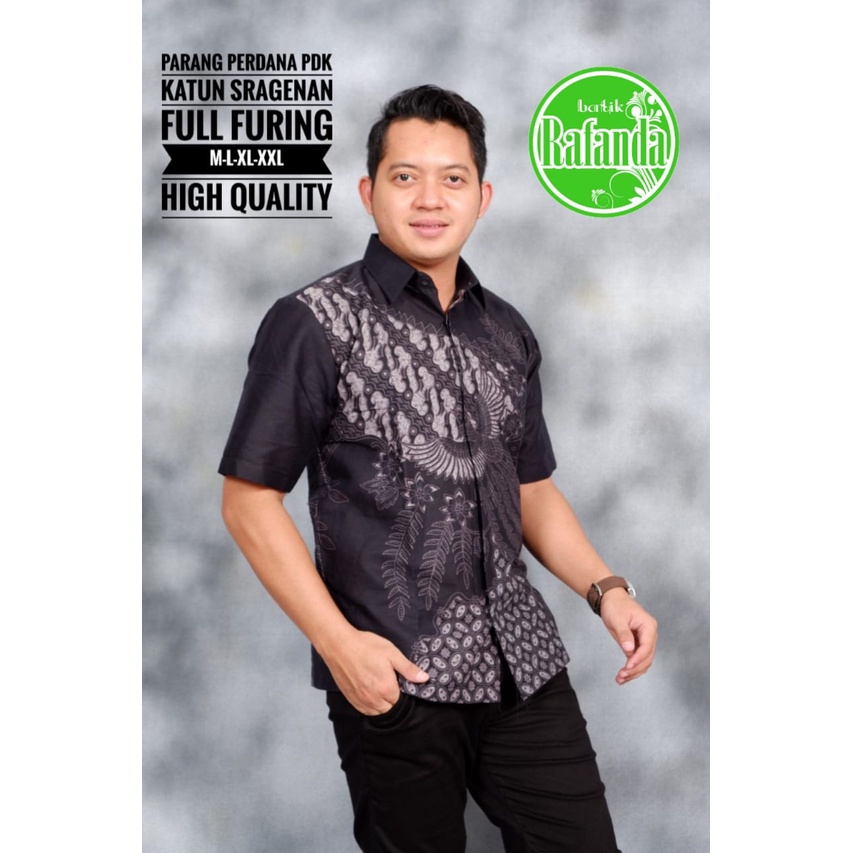 PARANG PERDANA RAFANDA BATIKSOLOAMANAH KEMEJA BAJU BATIK PRIA SOLO LENGAN PENDEK PANJANG LAPIS FURING ATASAN BATIK PREMIUM MODERN KATUN HALUS KOPI MOCCA UWER MERAH GURDO  ERLANGGA SEKTI 2 KARISMA WARNA PARANG MERAK KLABANG WERNO GUNUNGAN CATUR PRAKASITA