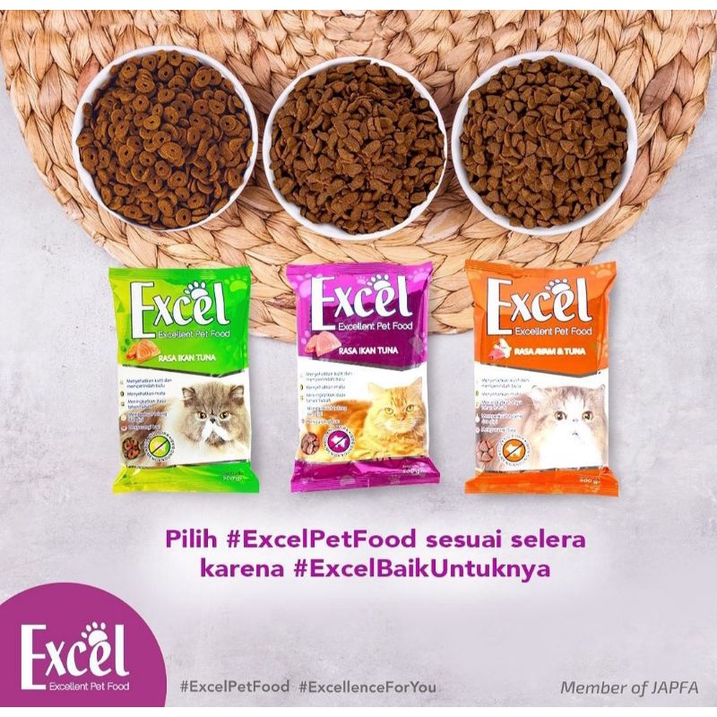 EXCEL 500gr MAKANAN KUCING