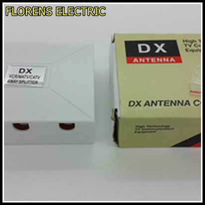 Splitter 4 way Antena TV DX dus