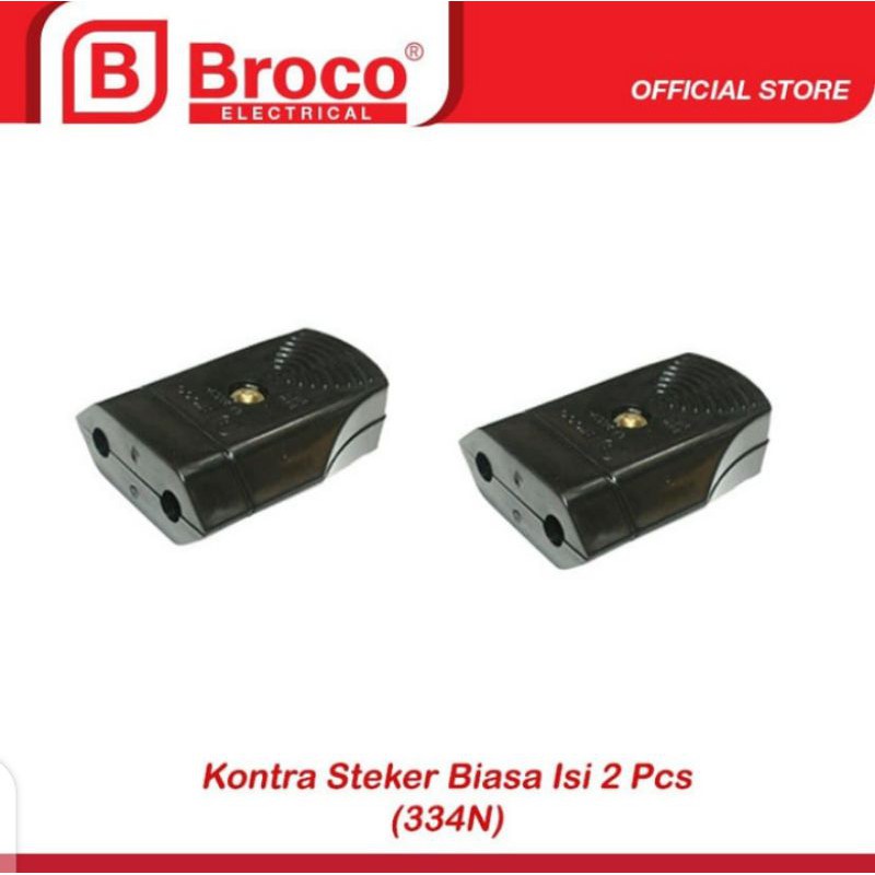 Kontra Steker HItam Broco 334N (B) Kontra Steker Biasa