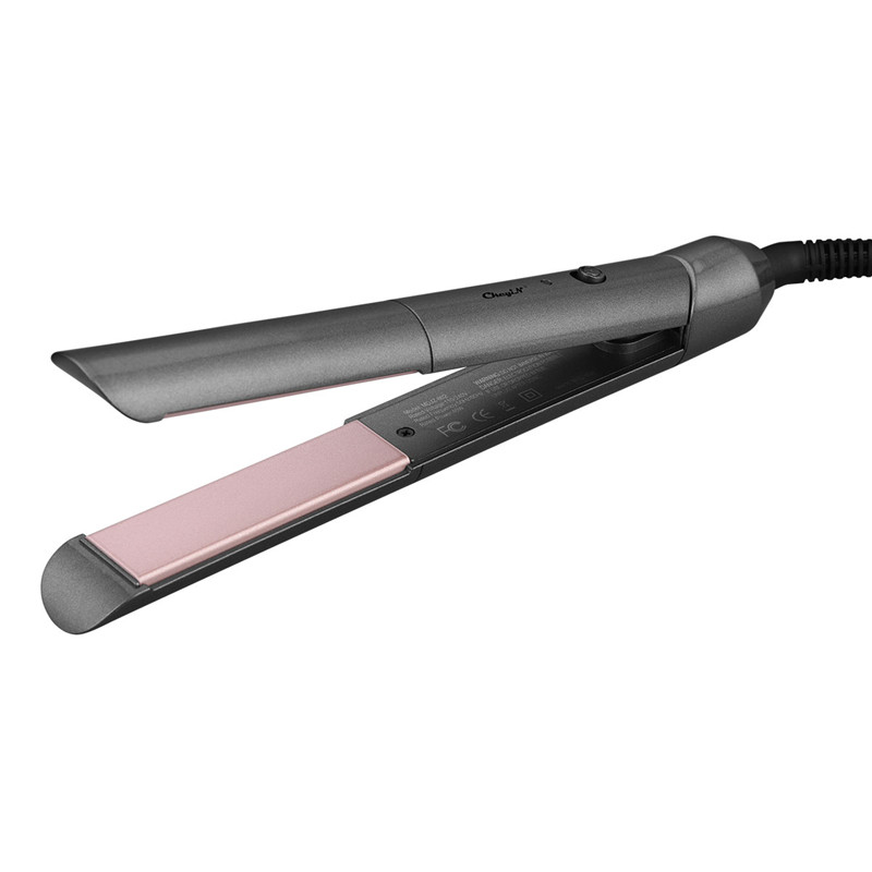 

CkeyiN 2-in-1 Hair straightener Curler Professional Ceramic Heating Plate Irons Fast Styling Tools