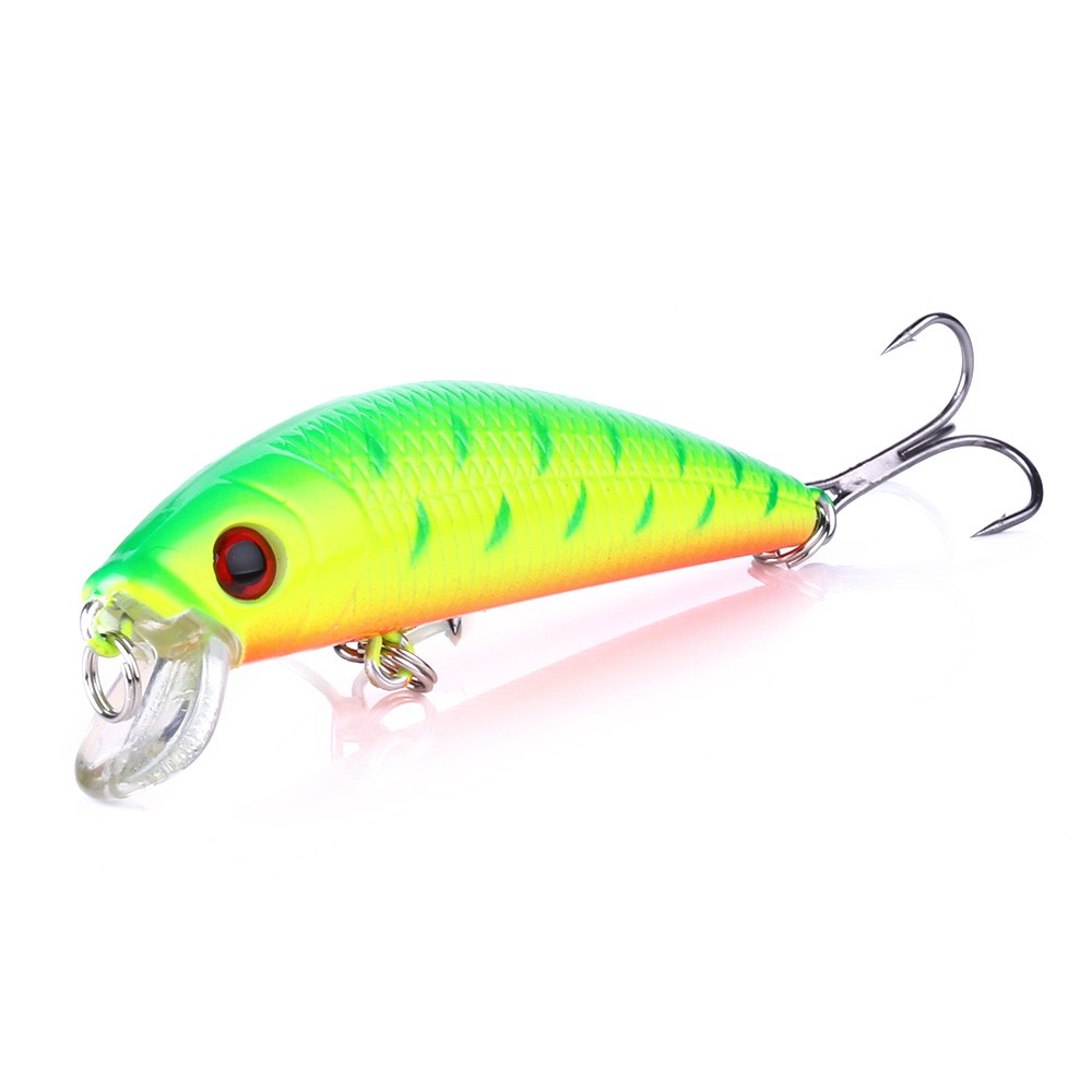 HENGJIA 1PCS 7cm/8.1g Floating Umpan Pancing Minnow Fishing Lures Bass Crankbait Ikan Tackle