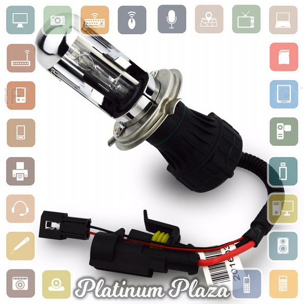 FORAUTO Lampu Mobil Headlight HID Xenon H4 6000K 35W 1 PCS`11Z1IN-