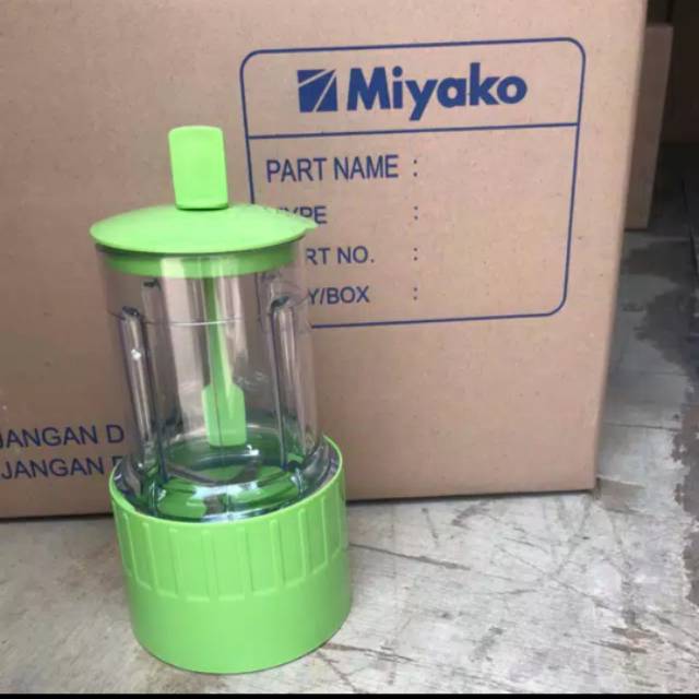 Miyako Wet Mill Chopper bumbu basah dan kering bagian bawah plastik 101/102/501 pf