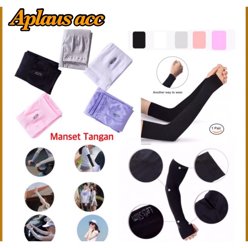 Manset Tangan Outdoor Handsock Polos Berkualitas