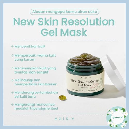 [NEW] Axis Y New Skin Resolution Gel Mask 100ml / Gel Mask