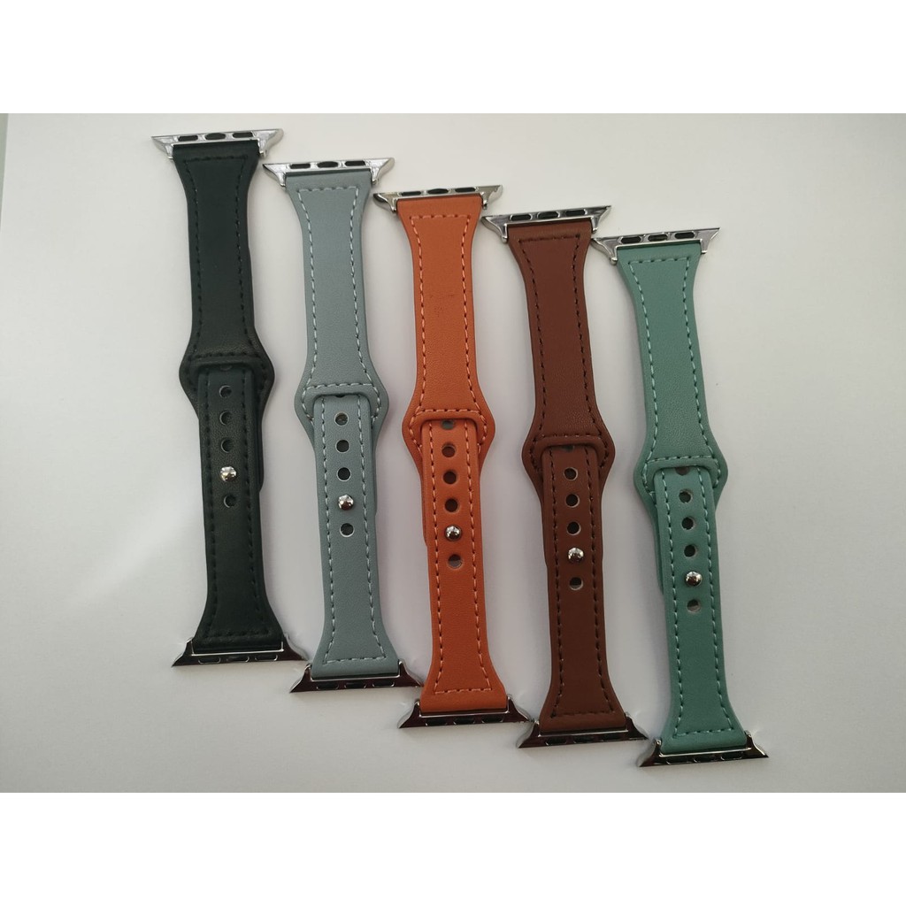 Strap Apple Watch Livronic Leather Band 38mm/40mm/41mm 42mm/44mm/45mm/49mm