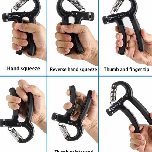 JS-4 Alat olahraga Handgrip hand grip 5 - 60 kg alat bantu fitness otot lengan portable HAND GRIP/HANDGRIP ADJUSTABLE 5-60 KG ALAT LATIHAN OTOT/PENGUAT TANGAN Laris_unik